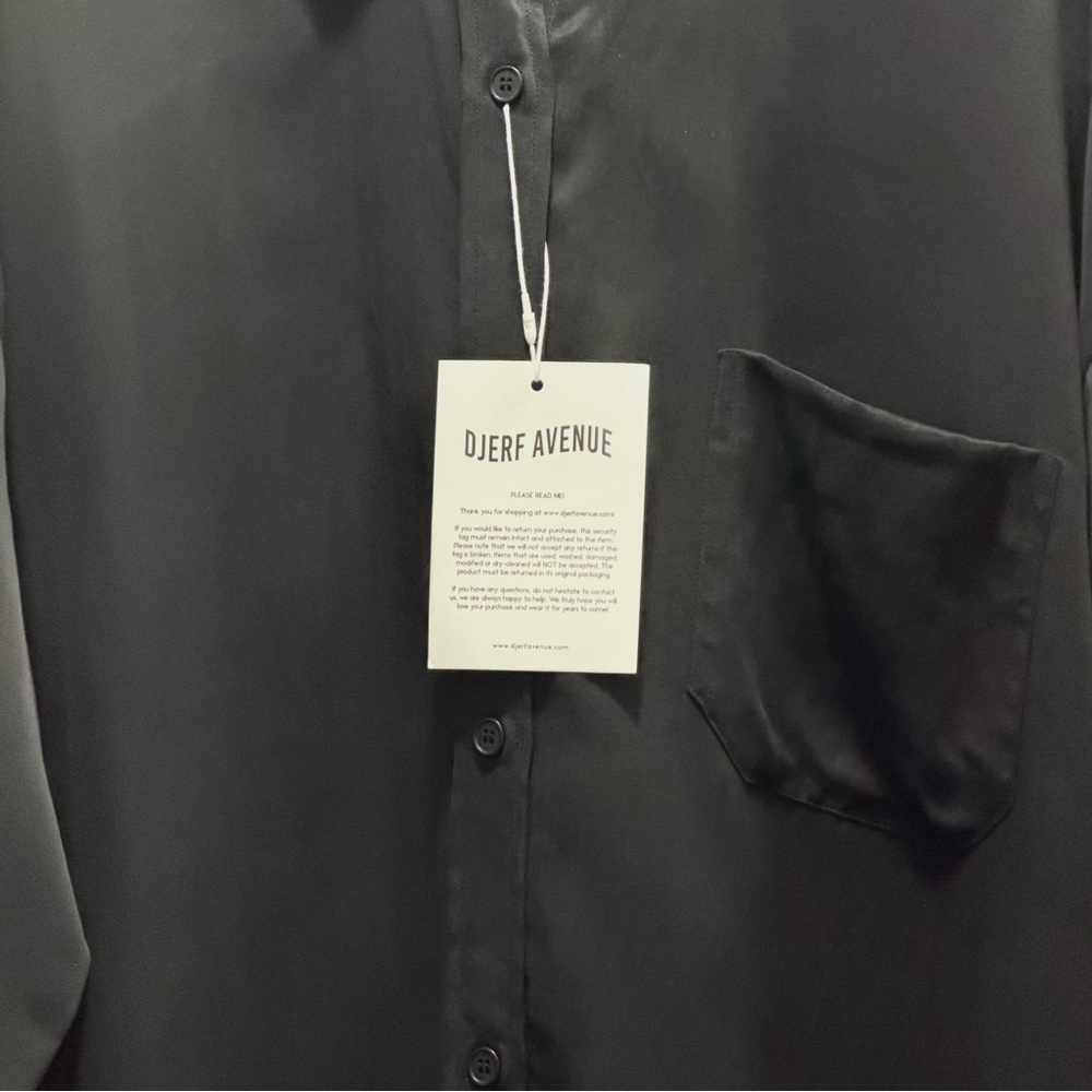 Djerf Avenue On The Go Shirt – Ash / Black – XL – NWT - Picture 13 of 16